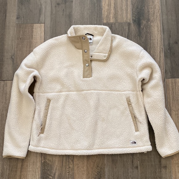 NEW The North Face Cragmont 1/4 Snap Fleece Pullover Size Medium - Picture 3 of 8